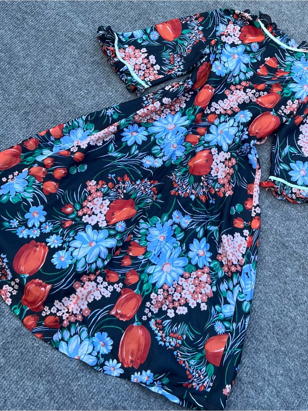 Vintage 60s Italian Robe - Picture 7 of 7